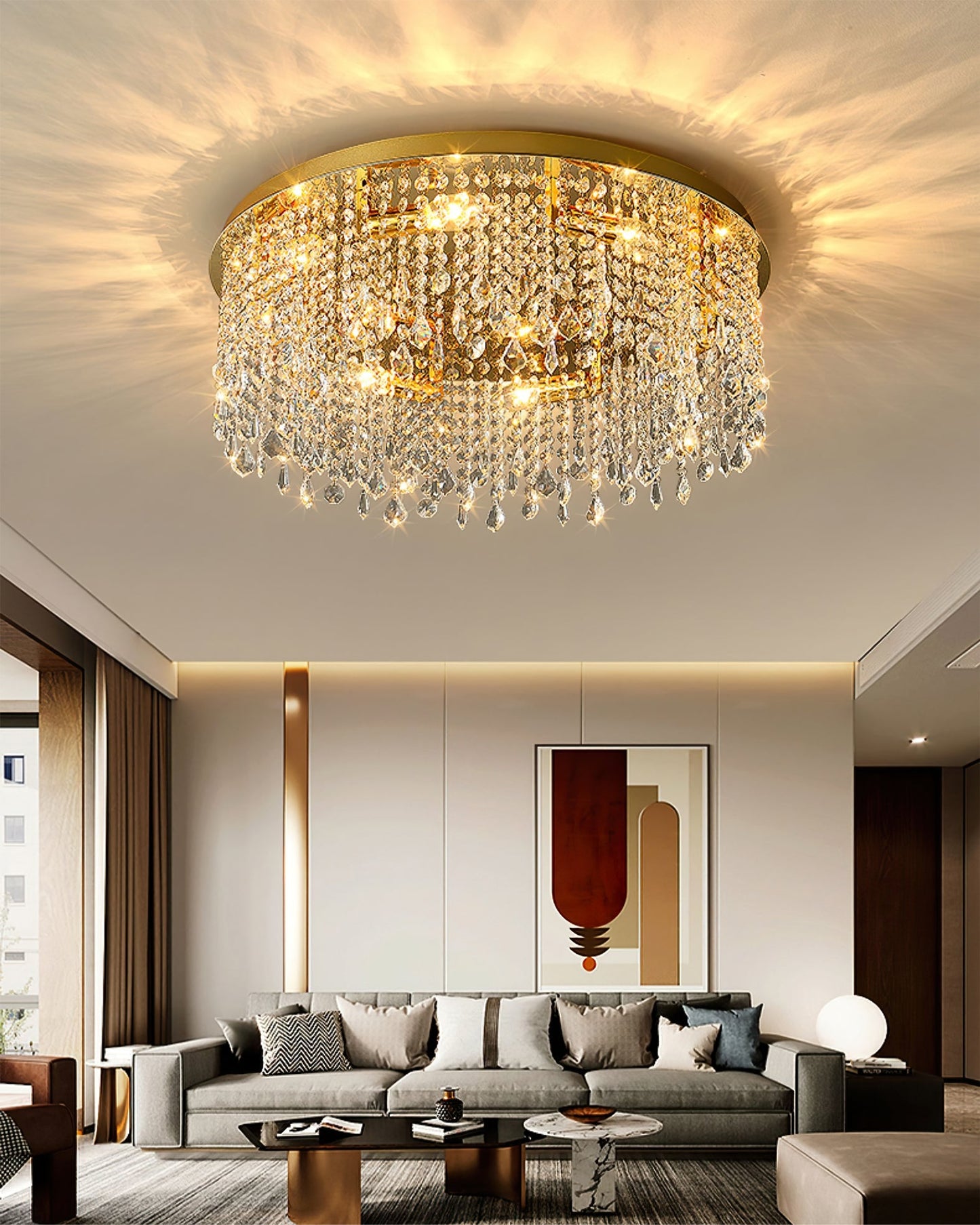EleganceBeam - Luxury Ceiling Fixture
