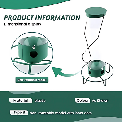 Bird Feeder | Squirrel-Proof Hanging Seed Feeder Outdoor 6