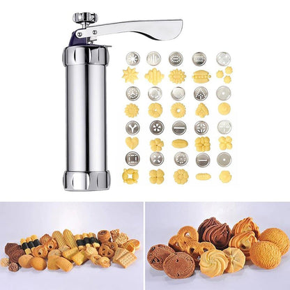 BiscuitCrafter | Innovative Stainless Steel Cookie Press Maker 3