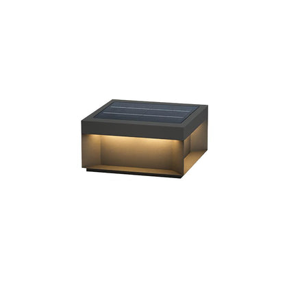 Variant image for Solar-Powered Outdoor Post Light - Waterproof IP65 Landscape Lighting-2