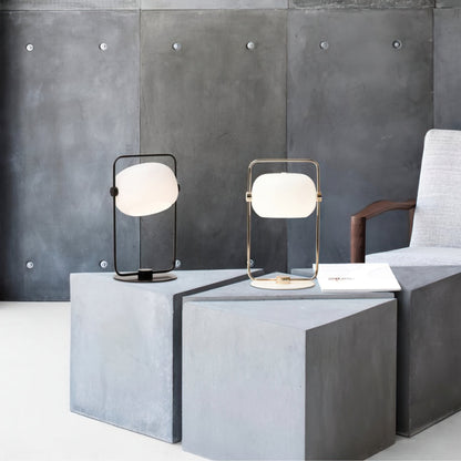 StreamGlow – Elegant Glass Table Lamp with Minimalist Design