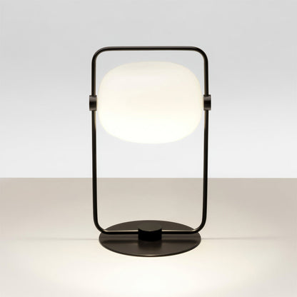 StreamGlow – Elegant Glass Table Lamp with Minimalist Design
