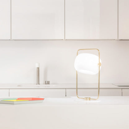 StreamGlow – Elegant Glass Table Lamp with Minimalist Design