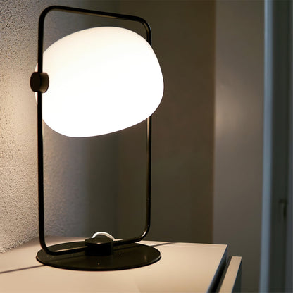StreamGlow – Elegant Glass Table Lamp with Minimalist Design