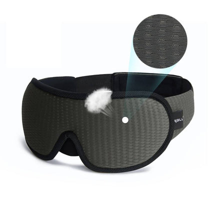 3D Contoured Memory Foam Sleep Mask - Best Eye Mask for Complete Darkness-5