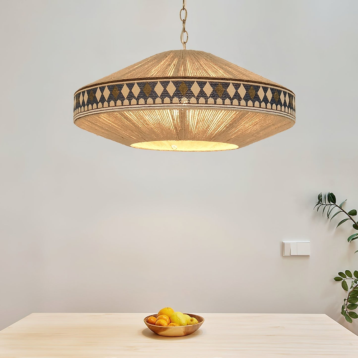BohoFringe – Artistic Pendant Lamp with Flowing Fringes for Bohemian Charm