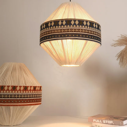 BohoFringe – Artistic Pendant Lamp with Flowing Fringes for Bohemian Charm