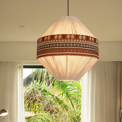 BohoFringe – Artistic Pendant Lamp with Flowing Fringes for Bohemian Charm