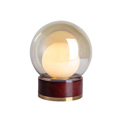 LuxeBoule - Table Lamp with Geometric Shape and Cozy Light Diffusion
