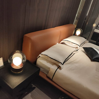 LuxeBoule - Table Lamp with Geometric Shape and Cozy Light Diffusion