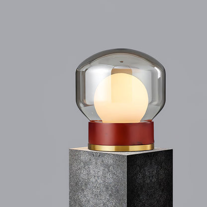 LuxeBoule - Table Lamp with Geometric Shape and Cozy Light Diffusion