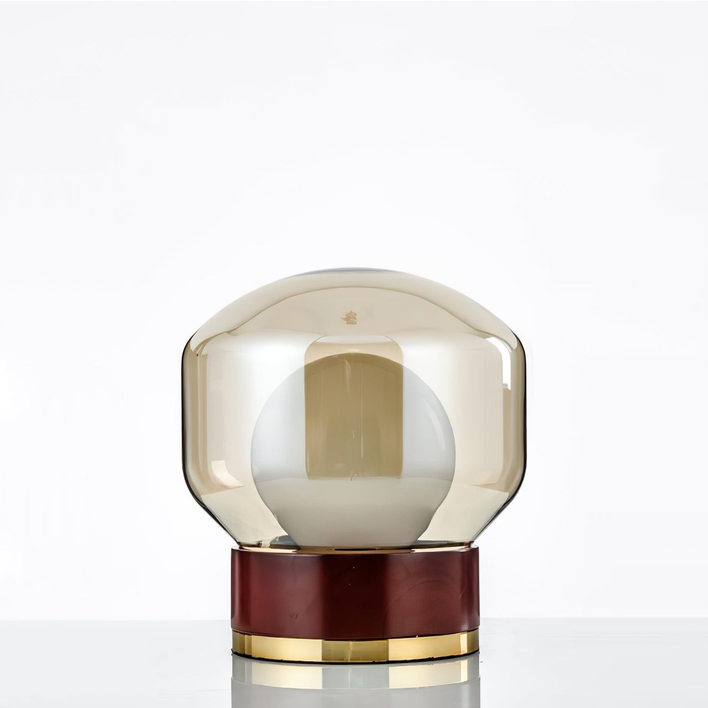 LuxeBoule - Table Lamp with Geometric Shape and Cozy Light Diffusion