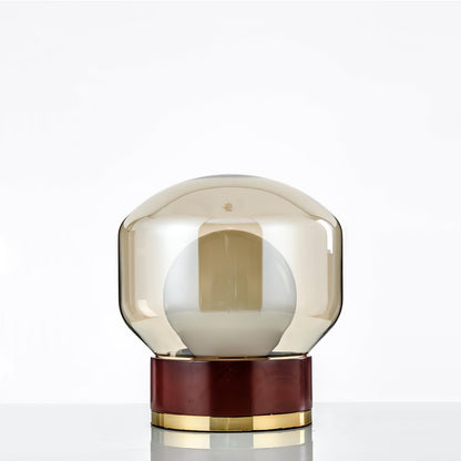 LuxeBoule - Table Lamp with Geometric Shape and Cozy Light Diffusion