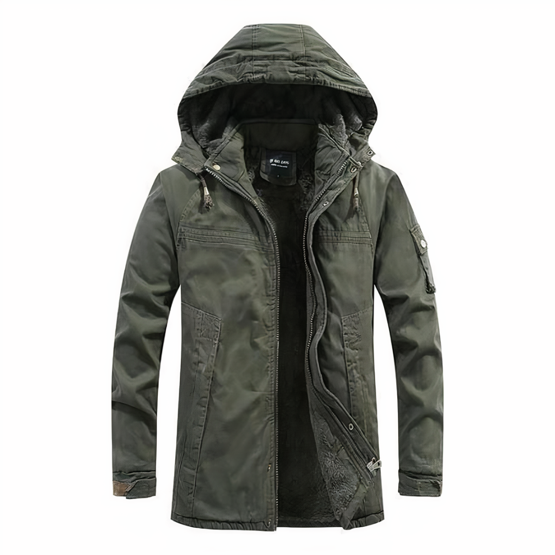 Bram | Men's hooded winter jacket 0