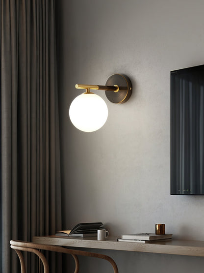 GlobalGlow – Gold Wall Lamp with Global Inspiration
