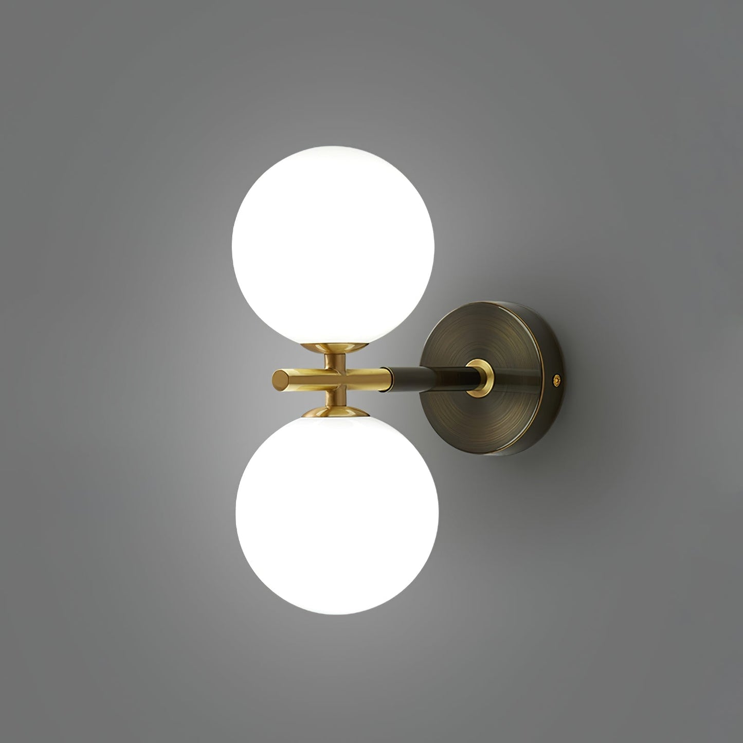 GlobalGlow – Gold Wall Lamp with Global Inspiration