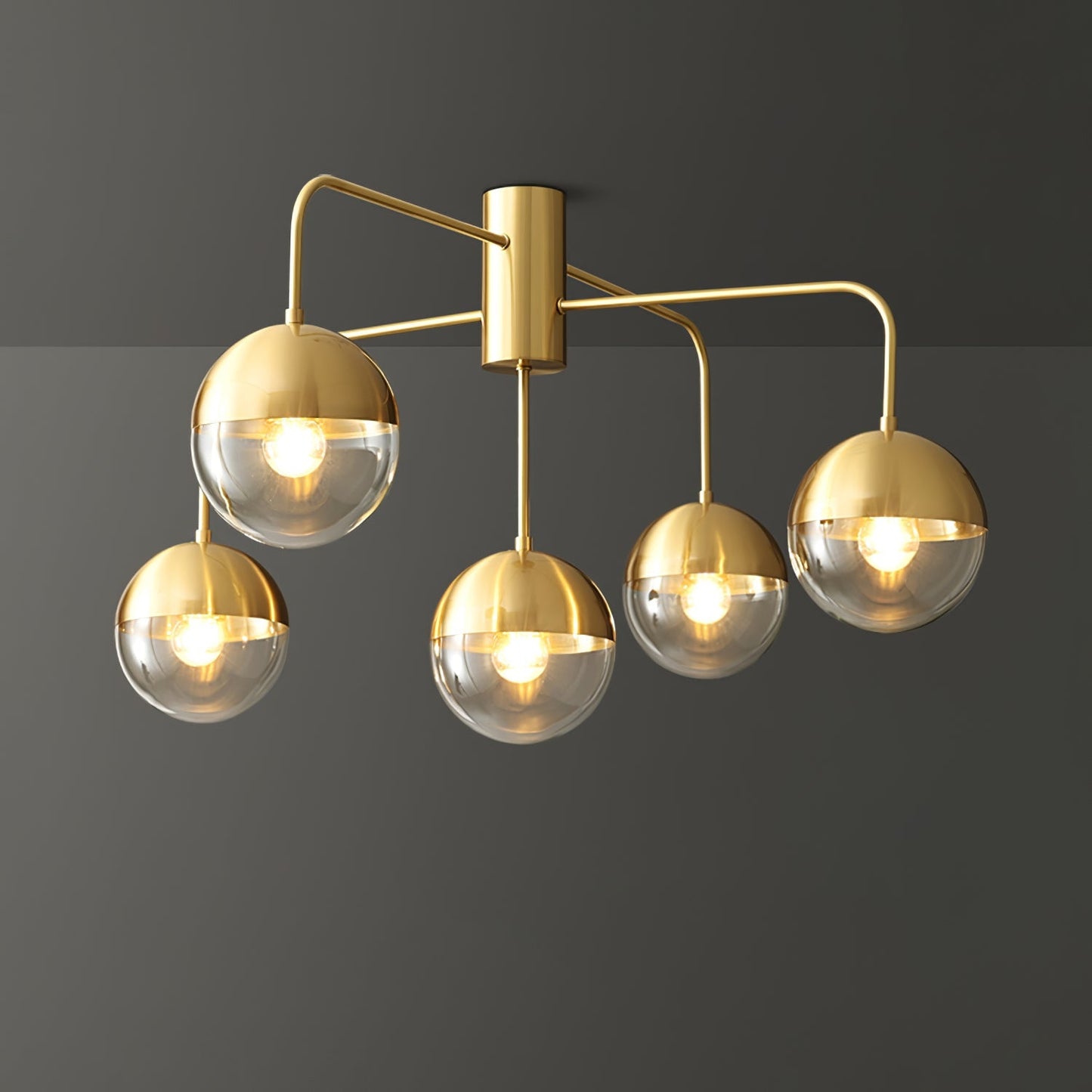 OpulentBrass - Designer Loftlampe