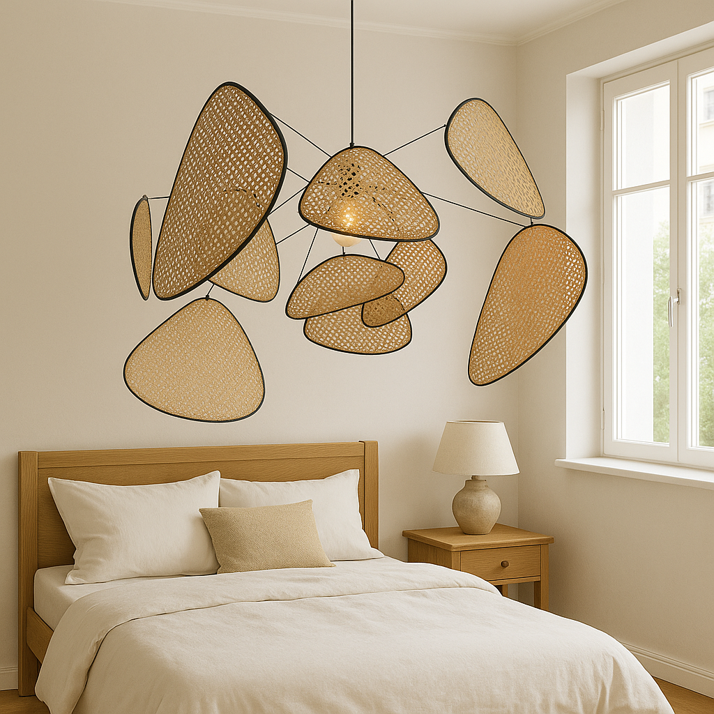 Bria's rattan pendant lamp 0