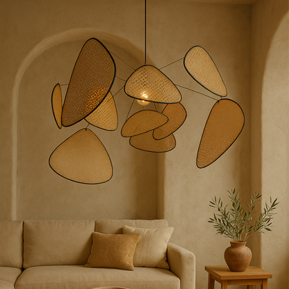 Bria's rattan pendant lamp 3