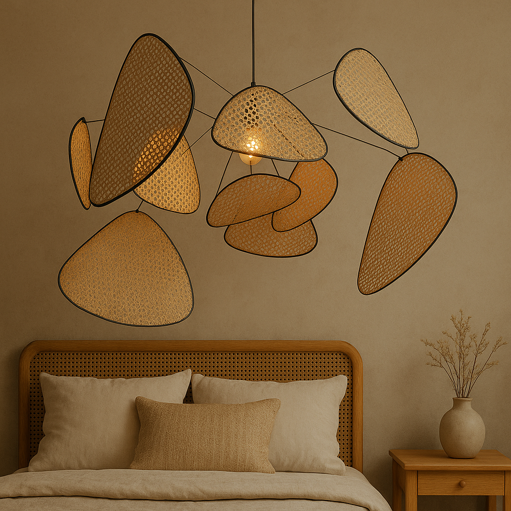 Bria's rattan pendant lamp 5