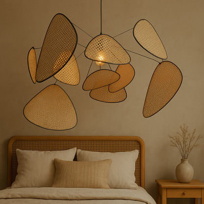 Bria's rattan pendant lamp 5