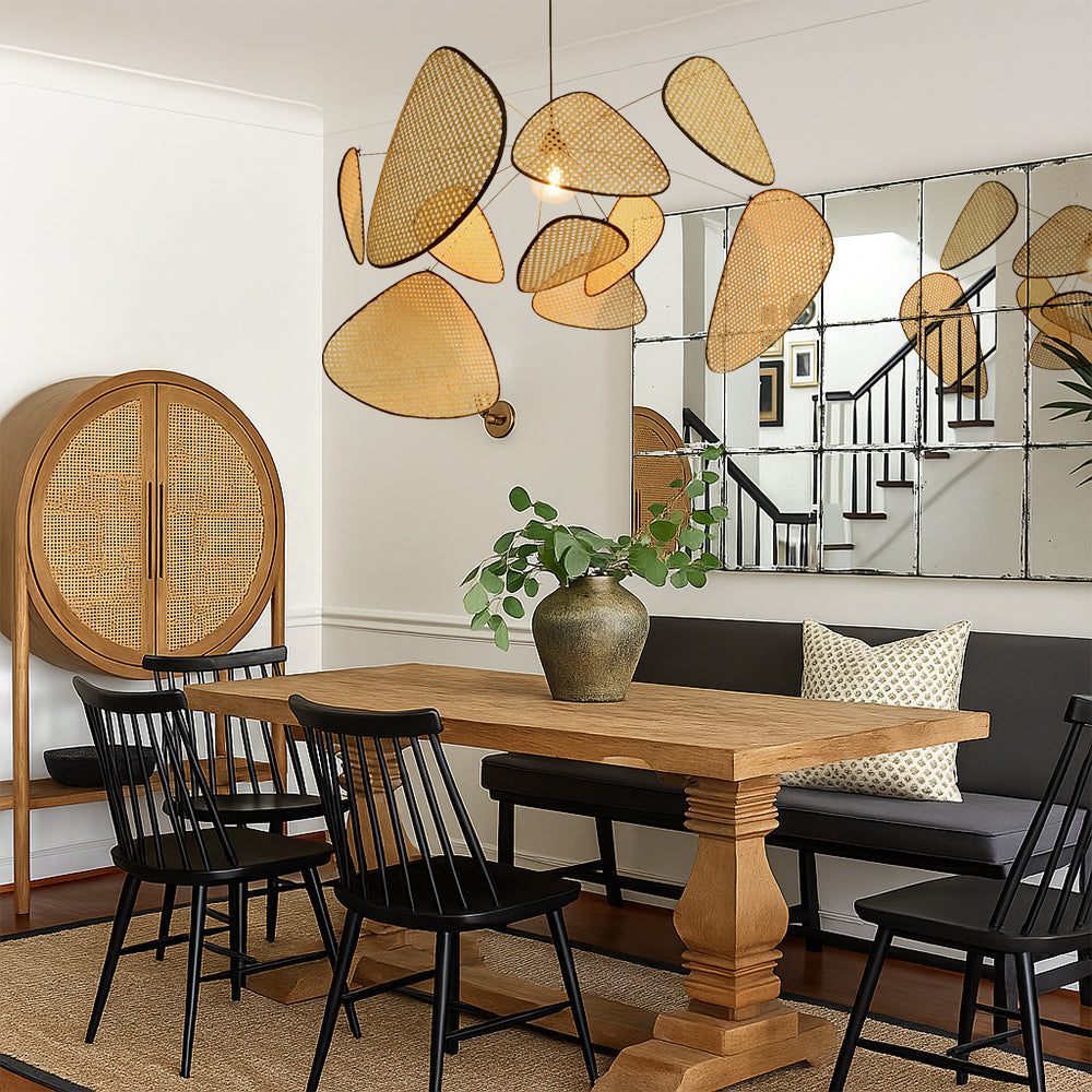 Bria's rattan pendant lamp 6