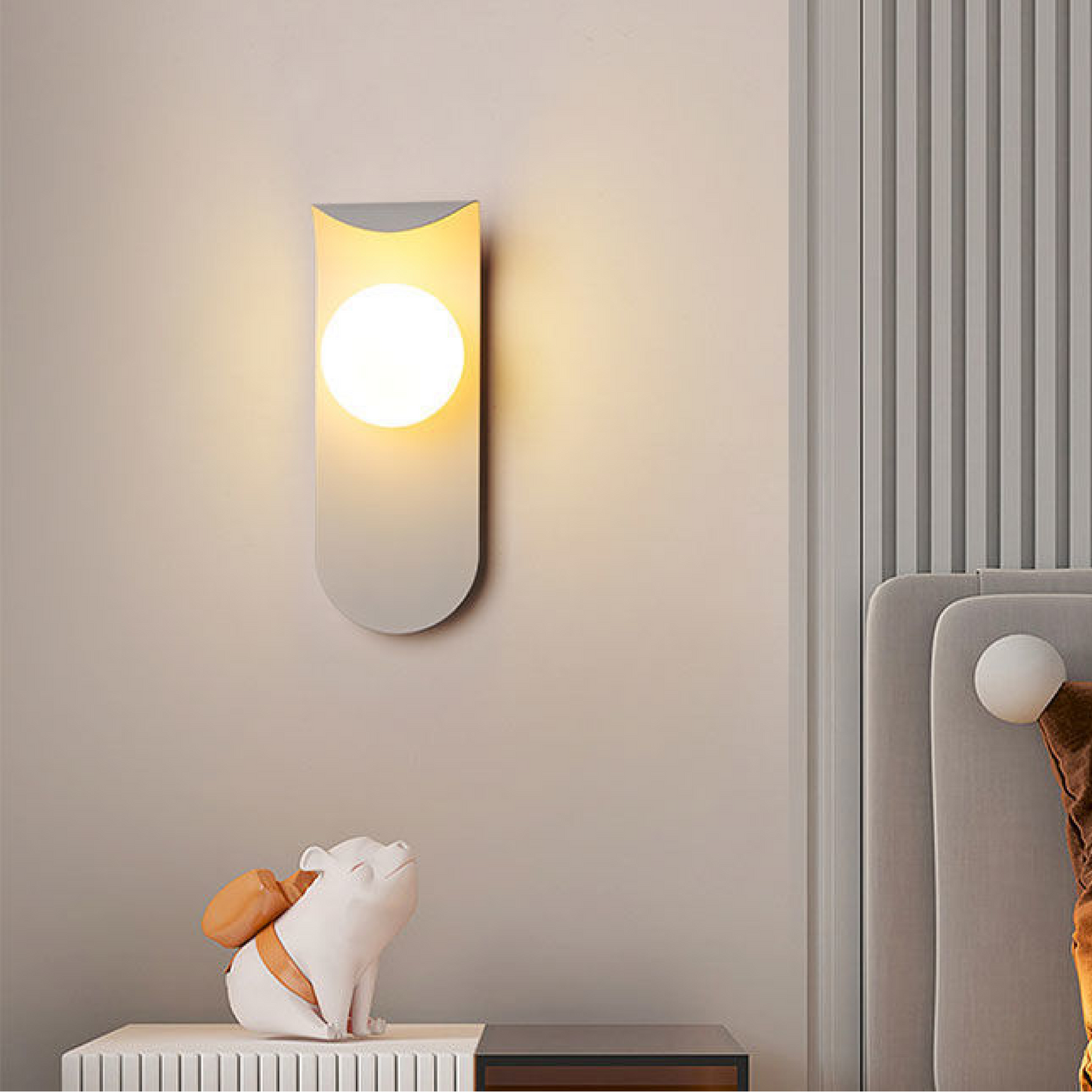 Brilune | Sculptural Scandinavian Wall Lamp 1