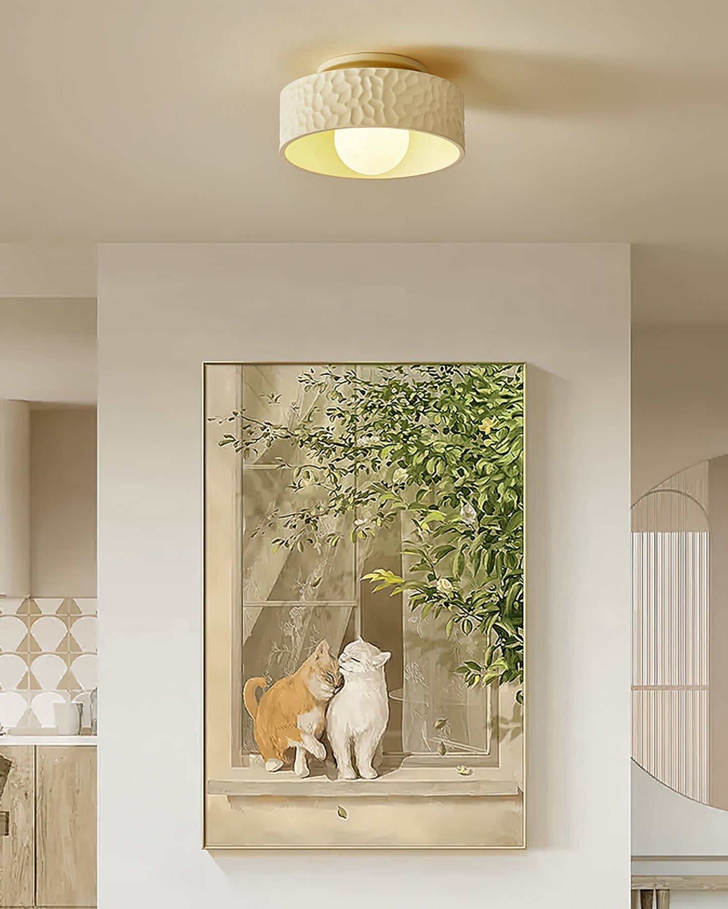 LuxeBrito - Luminaire de plafond contemporain