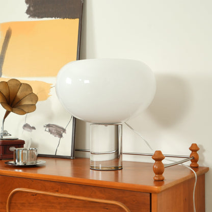 GlowBuds - Moderne Tafel Lamp met Rond Glasontwerp