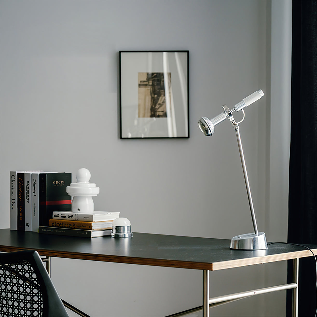 IronLume – Sleek Metal Industrial Table Lamp