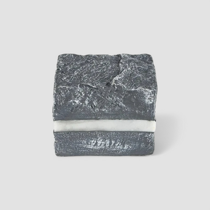 Waterproof Solar Garden Lights - Modern LED Square Stone Outdoor Ground Lights-2