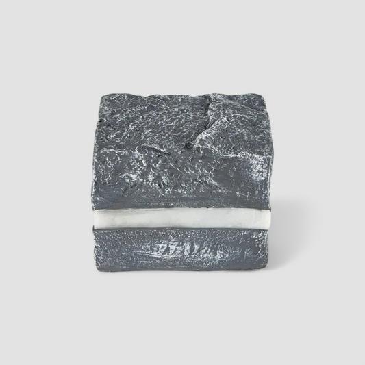 Waterproof Solar Garden Lights - Modern LED Square Stone Outdoor Ground Lights-2