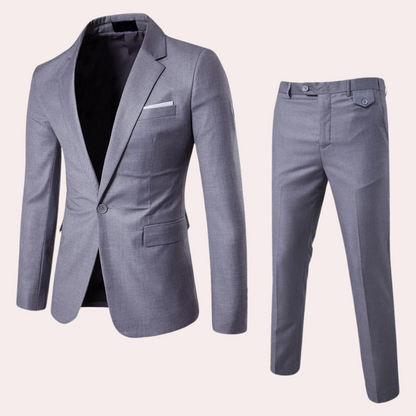 Men's Slim Fit Summer Suit - Stylish Wedding Suits for Men & Groomsmen in Multiple Colors-5