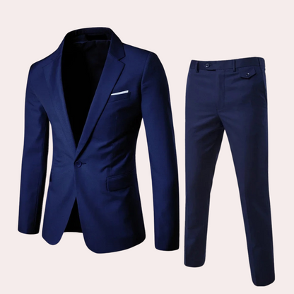 Men's Slim Fit Summer Suit - Stylish Wedding Suits for Men & Groomsmen in Multiple Colors-2