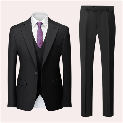 Mathias - Stylish Business Casual Men's Suit in Premium Acetate Fiber-2