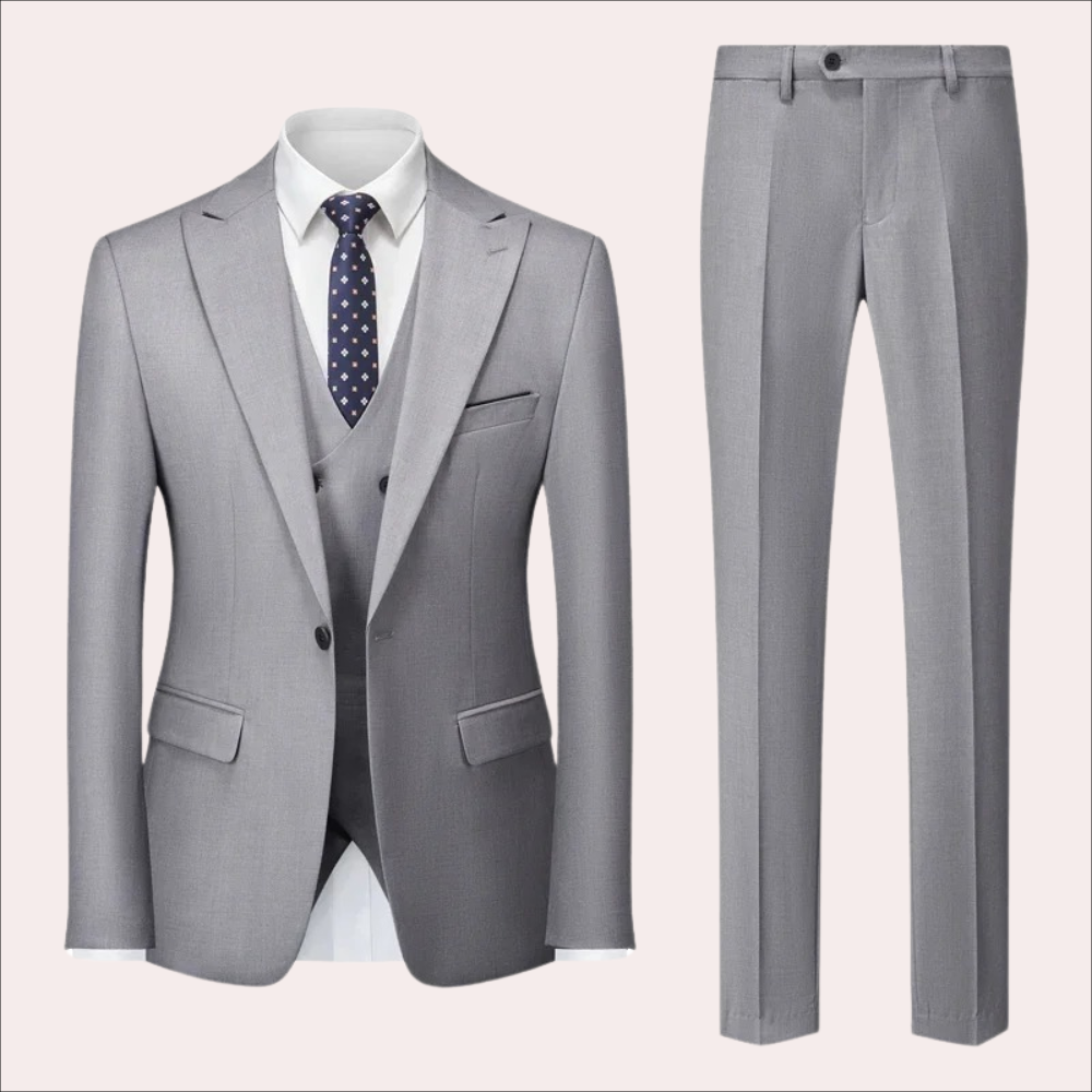 Variant image for Mathias - Stylish Business Casual Men's Suit in Premium Acetate Fiber-13