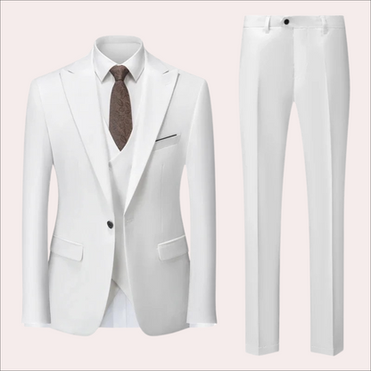 Mathias - Stylish Business Casual Men's Suit in Premium Acetate Fiber-5