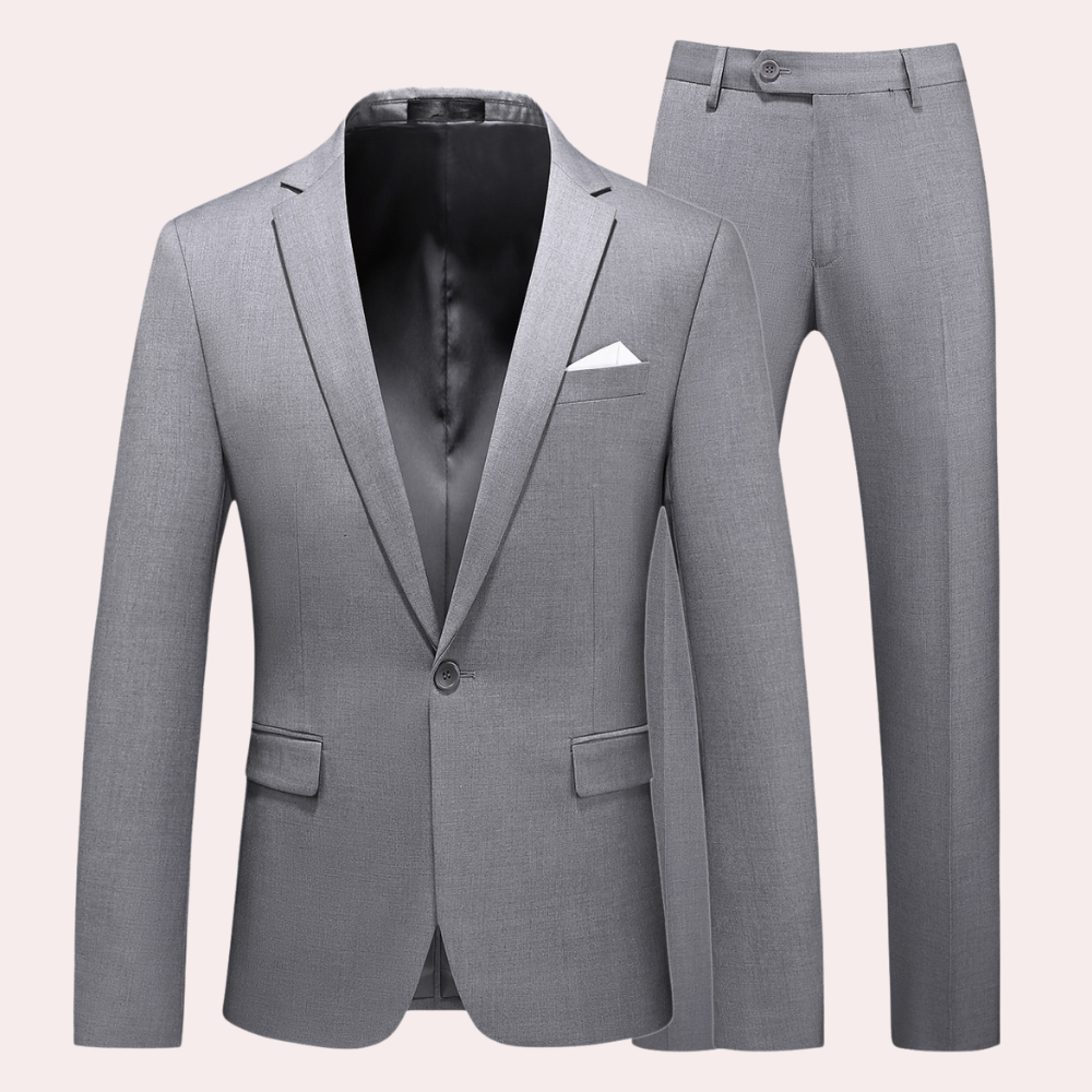 Variant image for Pierre - Comfortable 2-Piece Men's Set for Stylish Summer Outings-25