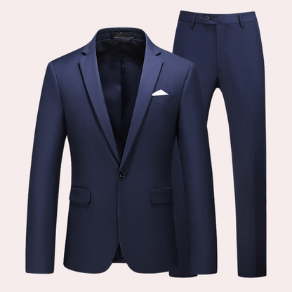 Variant image for Pierre - Comfortable 2-Piece Men's Set for Stylish Summer Outings-13
