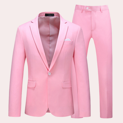 Variant image for Pierre - Comfortable 2-Piece Men's Set for Stylish Summer Outings-19