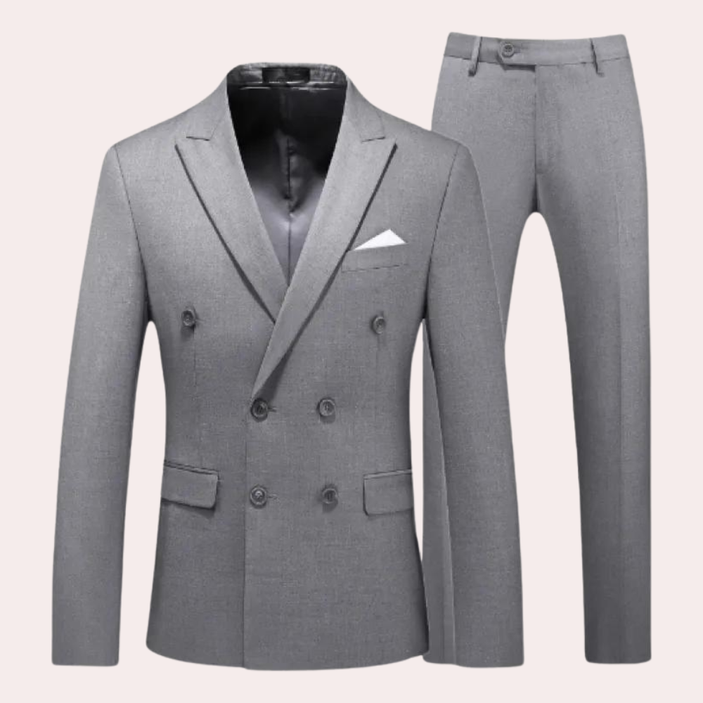 Variant image for Alain - Classic Men's 2-Piece Summer Set, Comfortable & Stylish Outfit-19