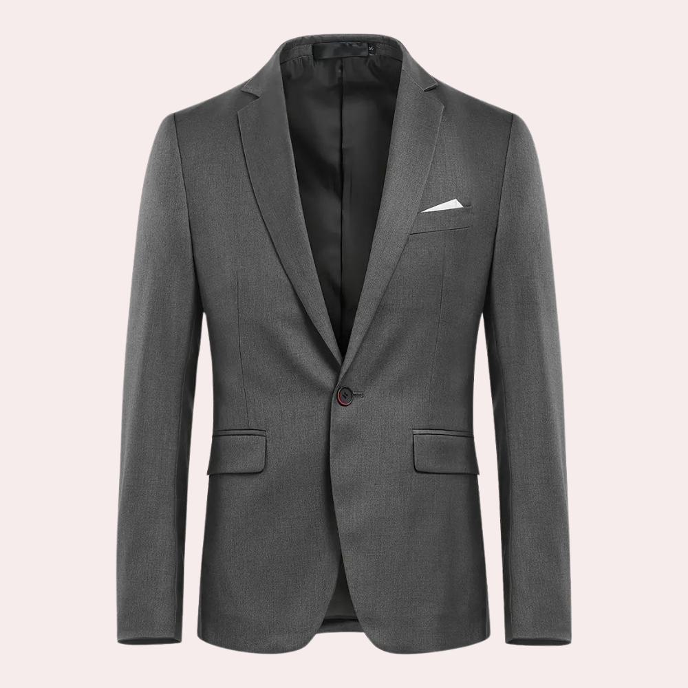 Baptiste Classic 3-Piece Men's Formal Set - Versatile Comfort for All Seasons-4