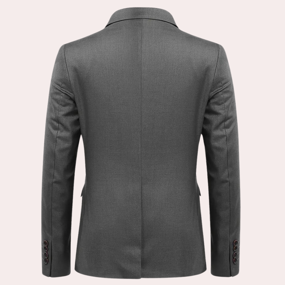 Baptiste Classic 3-Piece Men's Formal Set - Versatile Comfort for All Seasons-5