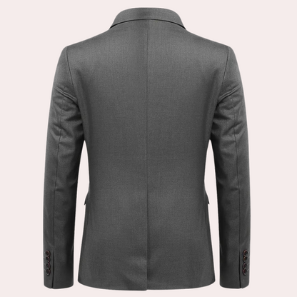 Baptiste Classic 3-Piece Men's Formal Set - Versatile Comfort for All Seasons-5