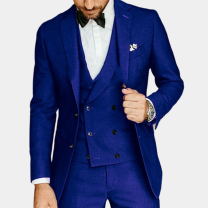 Variant image for Elegant 3-Piece Men's Suit Set - Scandinavian Design for Summer Events-6