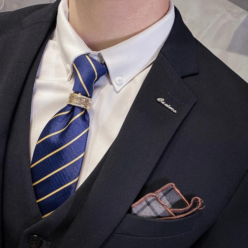 Nikola - Luxury Three-Part Men's Suit Set for Comfort, Style & Versatility-3