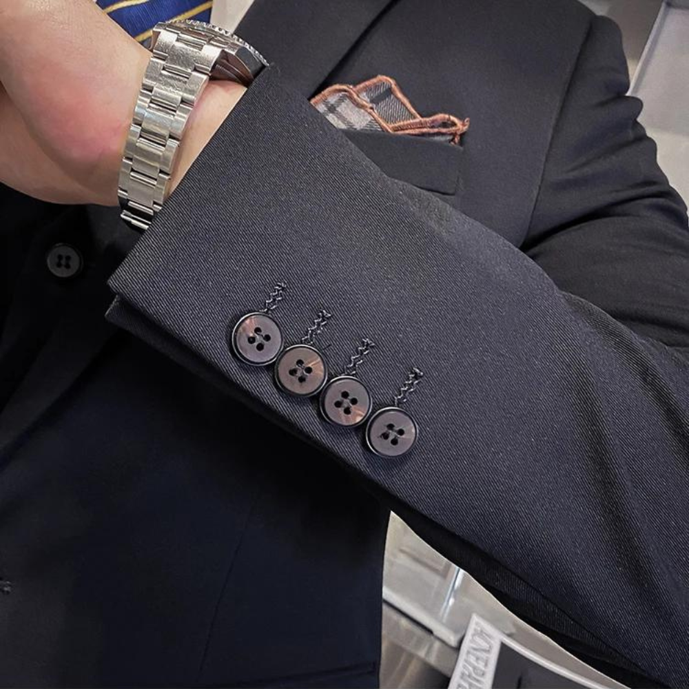 Nikola - Luxury Three-Part Men's Suit Set for Comfort, Style & Versatility-4