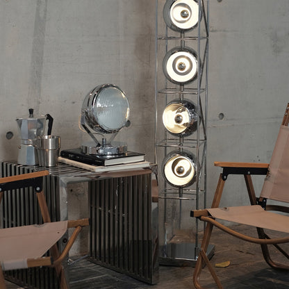 GlassMetal – Modern LED Table Lamp with Sleek Design