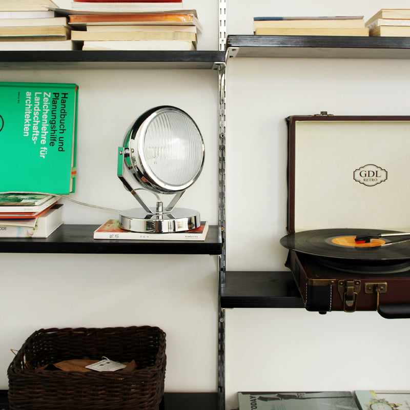 GlassMetal – Modern LED Table Lamp with Sleek Design