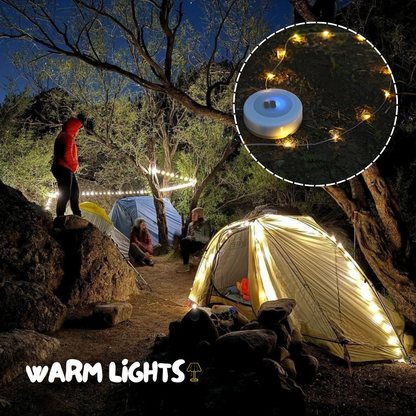 Waterproof Rechargeable Camping Lantern - LED Lights with 20-Hour Battery Life-1